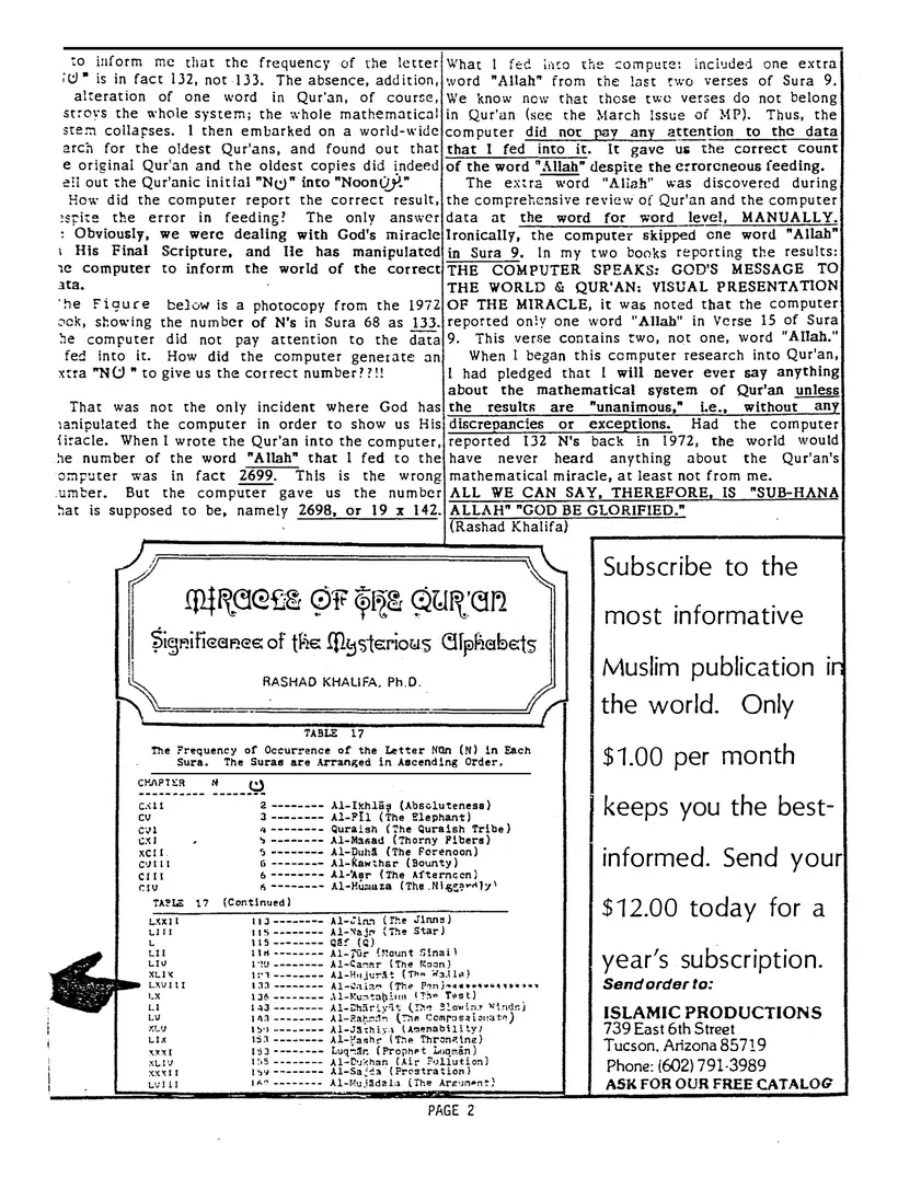 Submitter's Perspective, May 1985, page 2 of 4