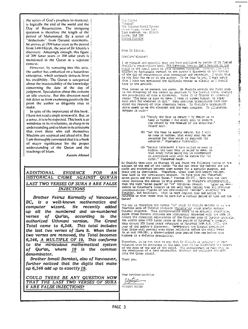 Submitter's Perspective, June 1985, page 3 of 4