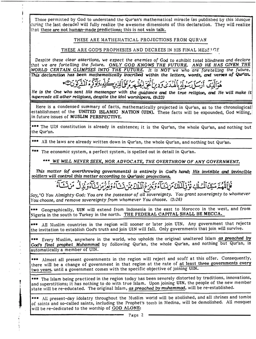 Submitter's Perspective, September 1985, page 2 of 4