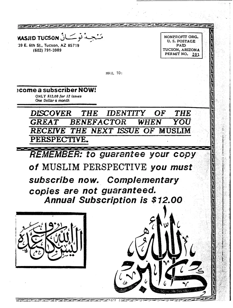 Submitter's Perspective, October 1985, page 4 of 4