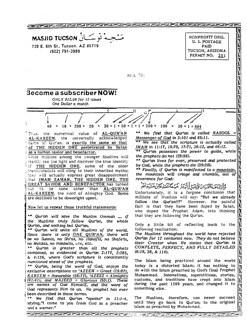 Submitter's Perspective, November 1985, page 4 of 4
