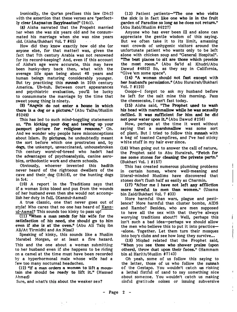 Submitter's Perspective, April 1988, page 2 of 4