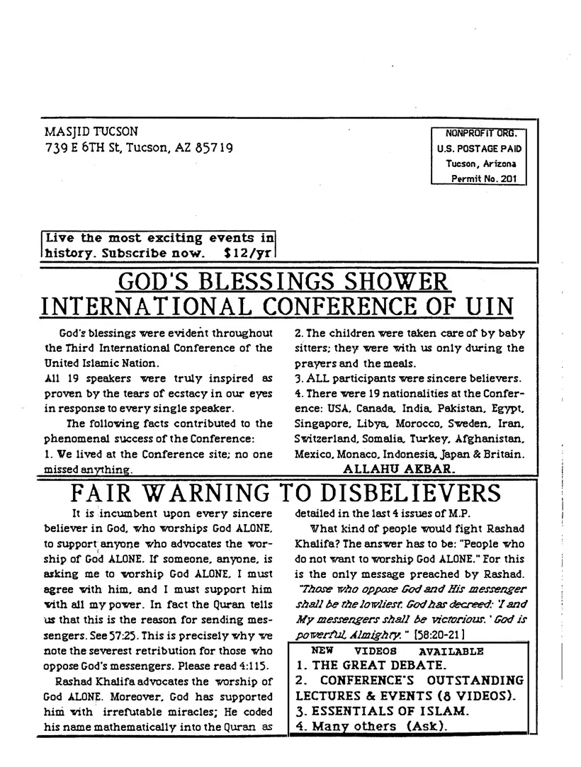 Submitter's Perspective, October 1988, page 4 of 4