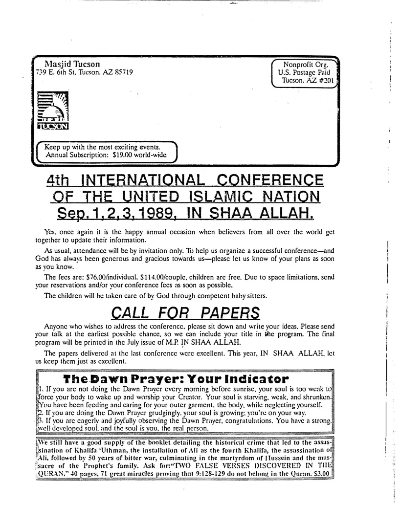 Submitter's Perspective, March 1989, page 4 of 4